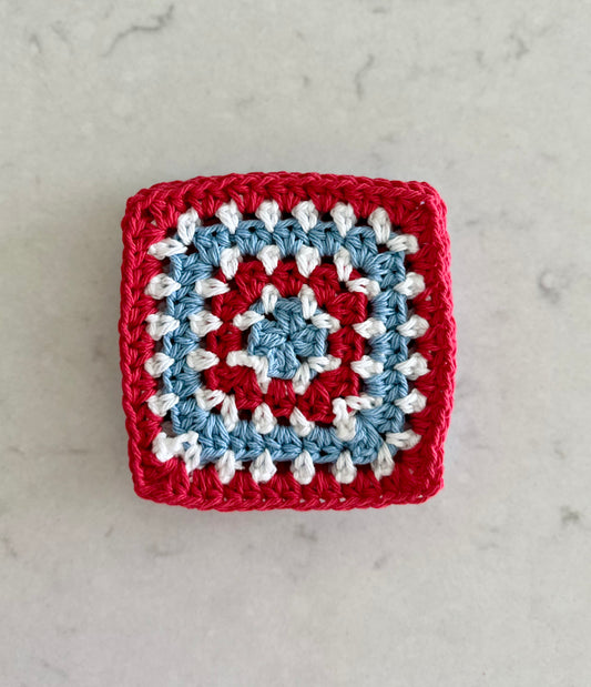 Granny Square Coasters