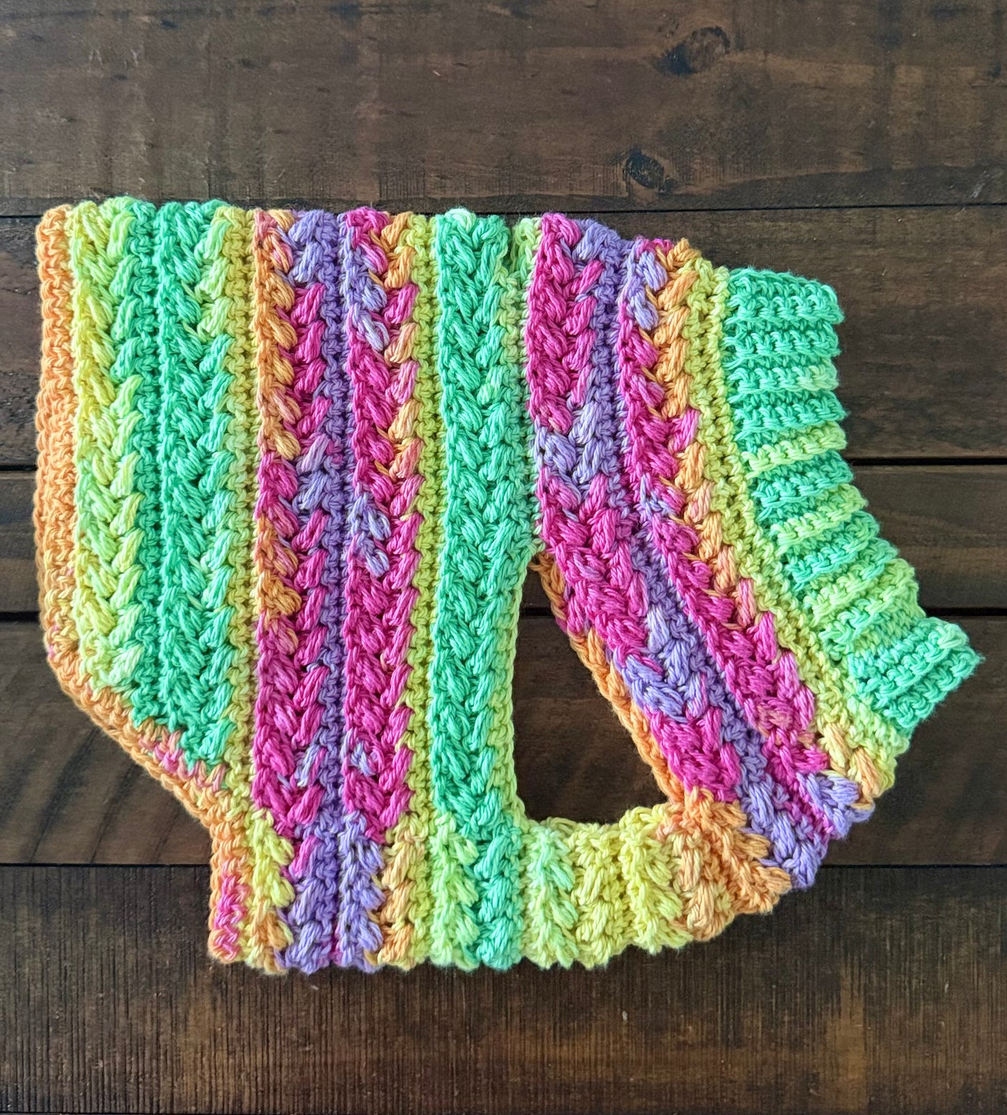 Color-Me-Bright Dog Sweater