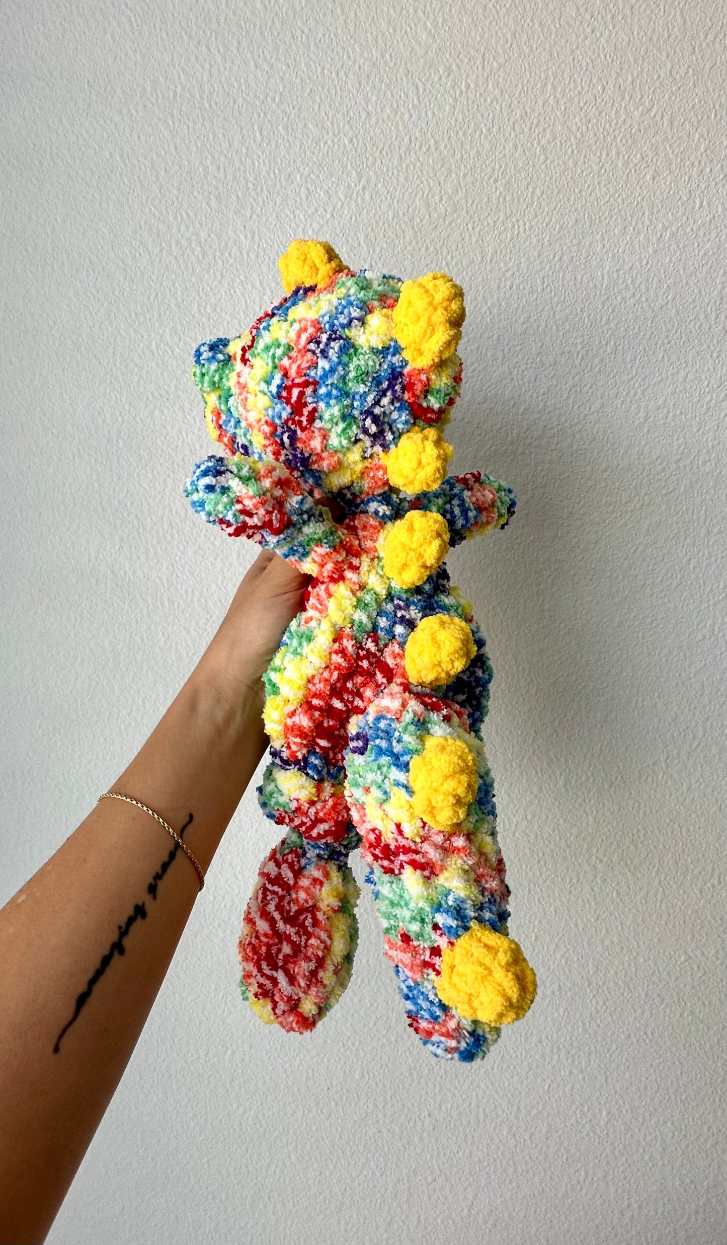 Rainbow Dino Snuggler